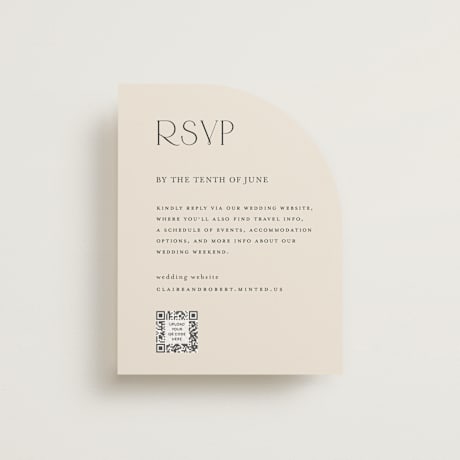 RSVP Online Enclosure Cards