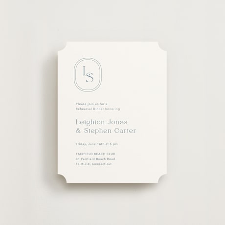 Rehearsal Dinner Cards