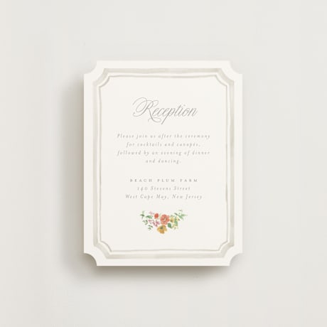Reception Cards