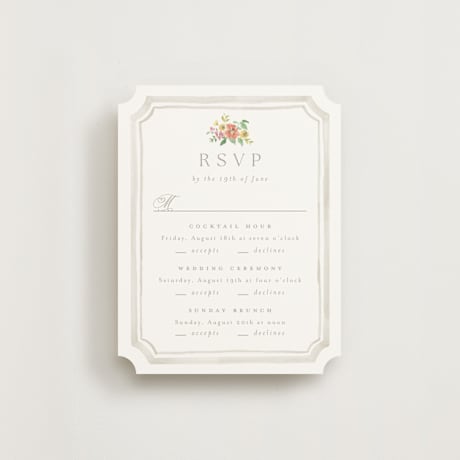 Multi-Event RSVP Cards