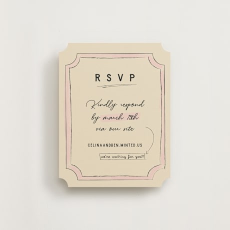 RSVP Online Enclosure Cards