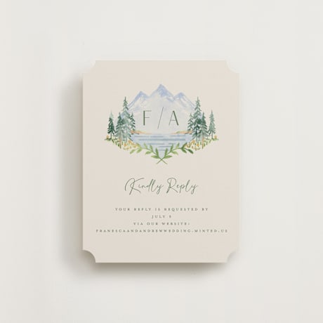 RSVP Online Enclosure Cards