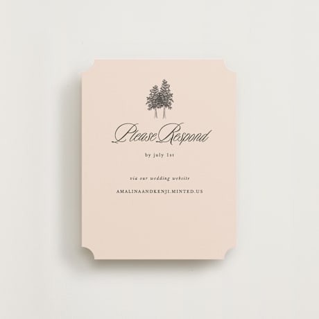 RSVP Online Enclosure Cards