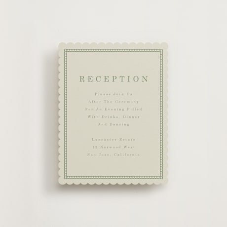 Reception Cards