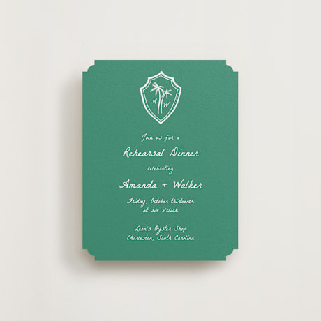Rehearsal Dinner Cards