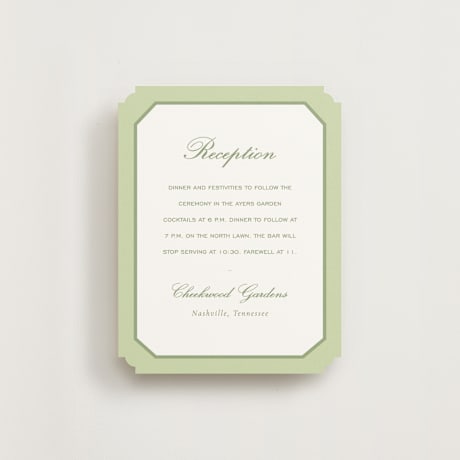 Reception Cards