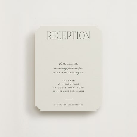 Reception Cards