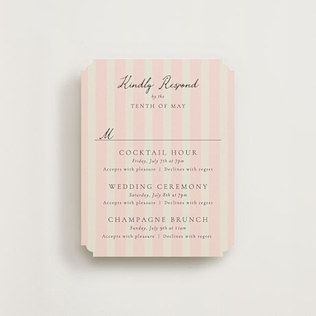 Multi-Event RSVP Cards