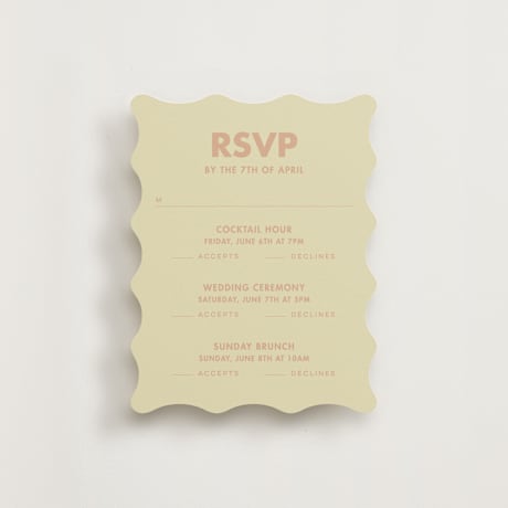 Multi-Event RSVP Cards