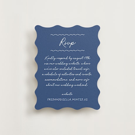 RSVP Online Enclosure Cards