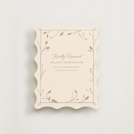 RSVP Online Enclosure Cards