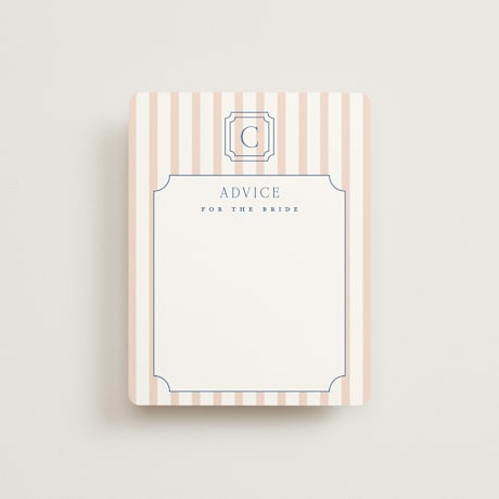 Bridal Shower Insert Cards