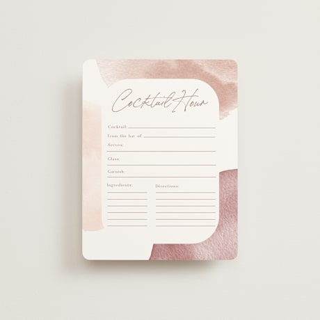 Bridal Shower Insert Cards