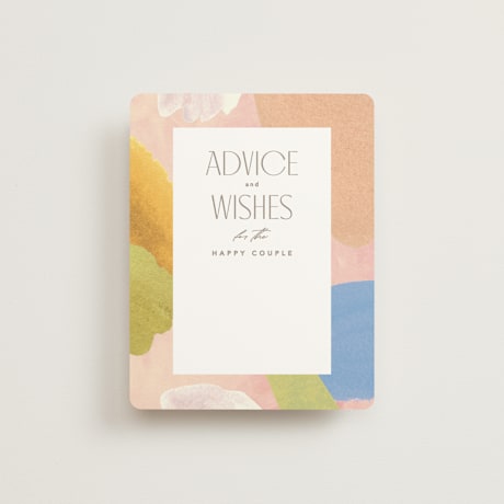 Bridal Shower Insert Cards