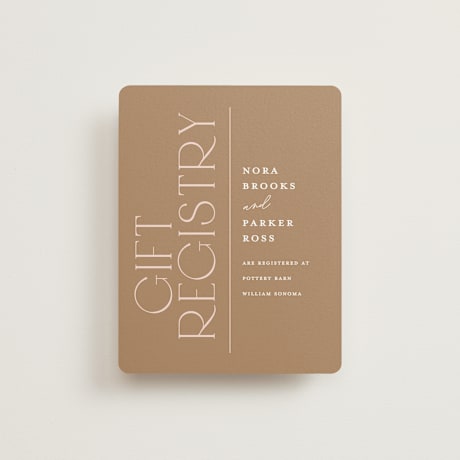 Bridal Shower Insert Cards