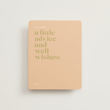 Bridal Shower Insert Cards