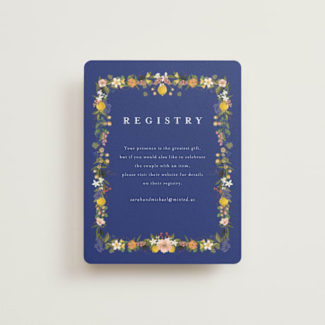 Bridal Shower Insert Cards