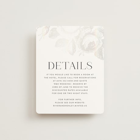 Gloss-Press Direction Cards