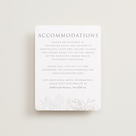 Gloss-Press Direction Cards
