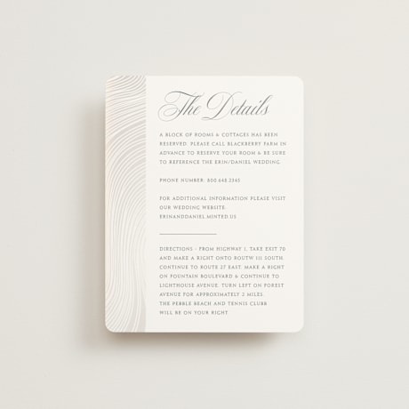 Gloss-Press Direction Cards