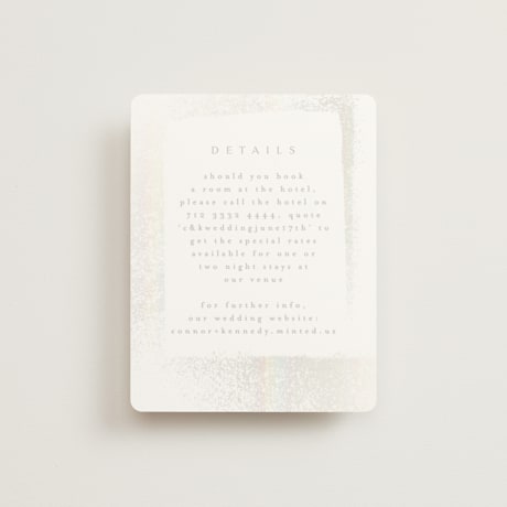 Gloss-Press Direction Cards