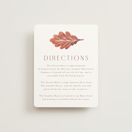 Direction Cards