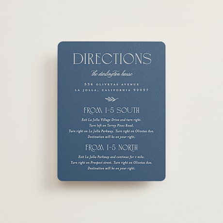 Direction Cards