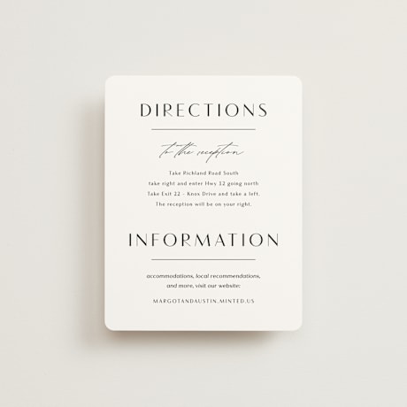 Direction Cards