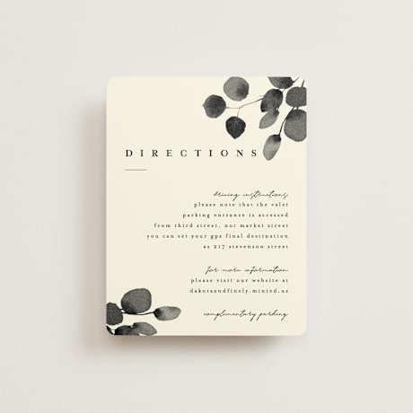 Direction Cards