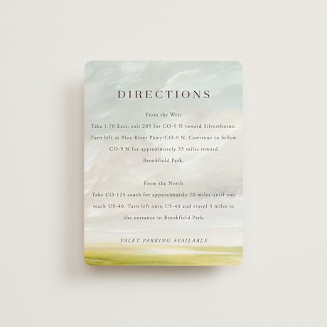 Direction Cards