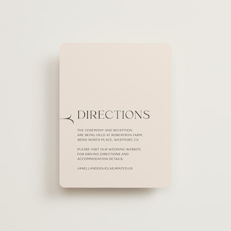 Direction Cards
