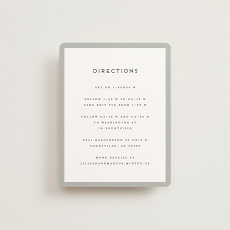 Direction Cards