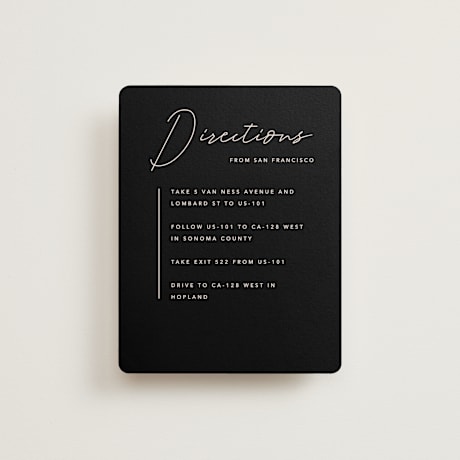 Direction Cards