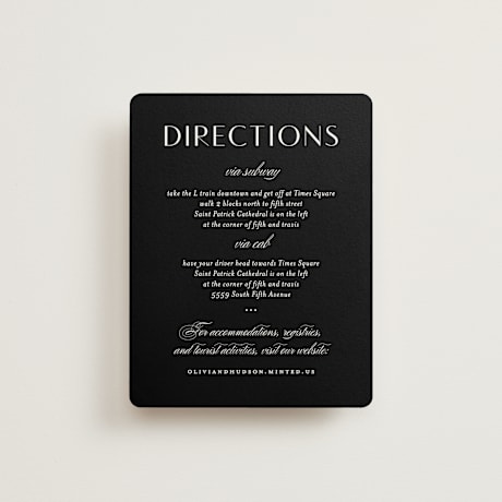Direction Cards
