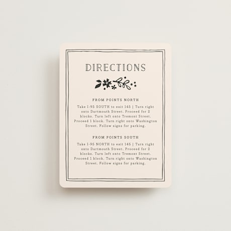 Direction Cards