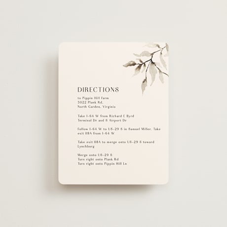 Direction Cards