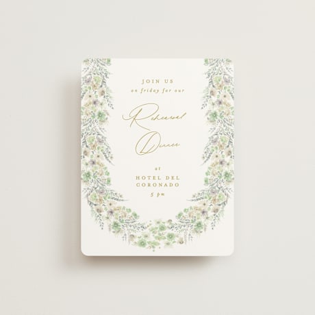 Rehearsal Dinner Cards
