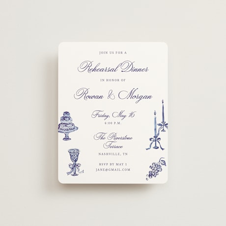 Rehearsal Dinner Cards