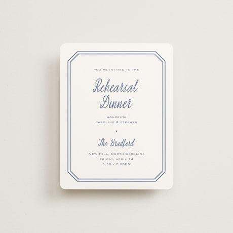 Rehearsal Dinner Cards