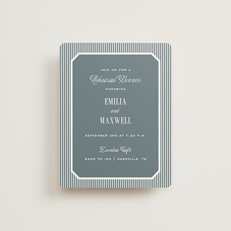 Rehearsal Dinner Cards