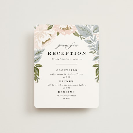 Reception Cards