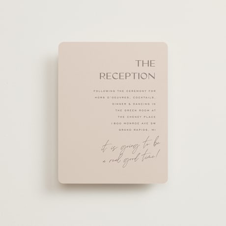 Reception Cards