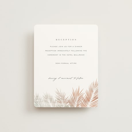 Reception Cards