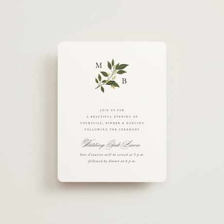 Reception Cards