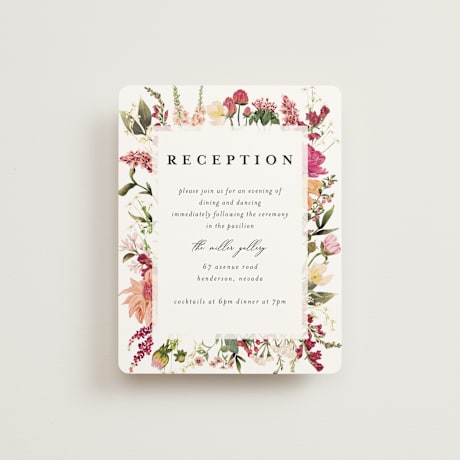 Reception Cards