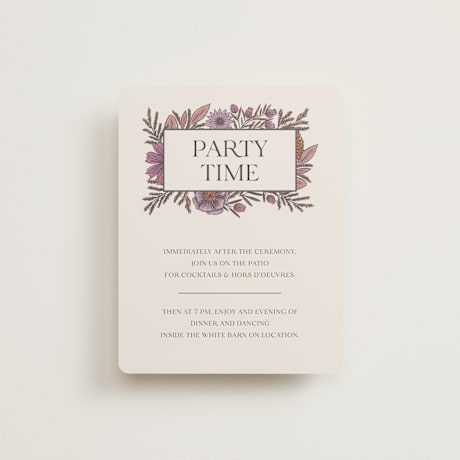 Reception Cards
