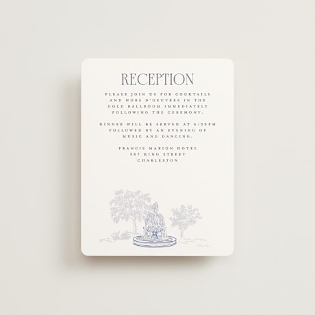 Reception Cards