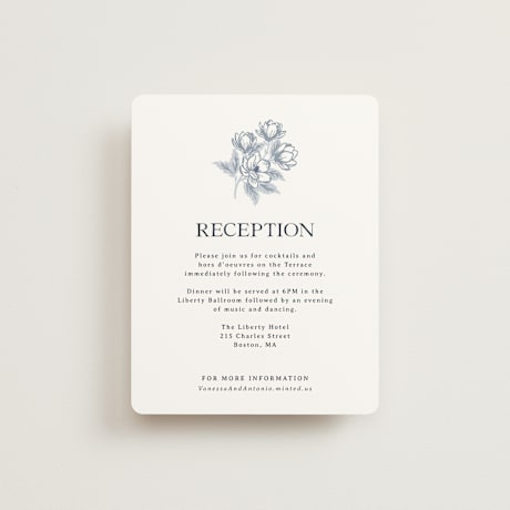 Reception Cards
