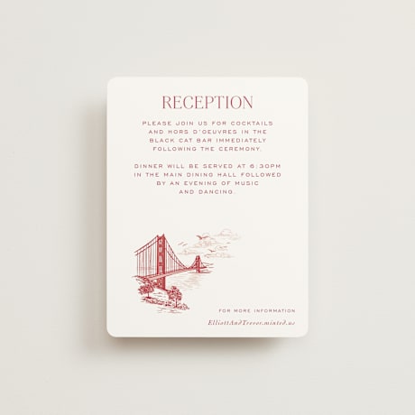Reception Cards