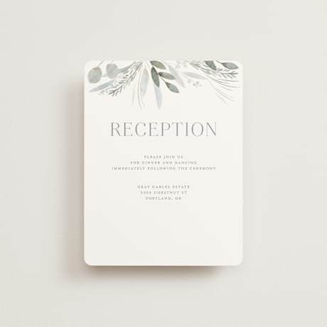 Reception Cards